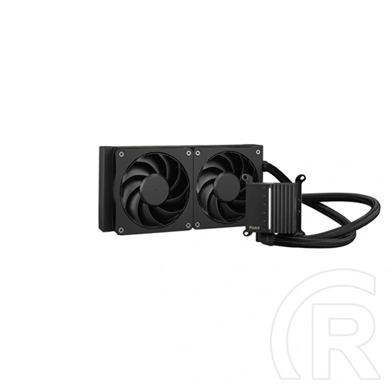 ASUS ProArt LC 240 vízhűtés (radiátor 240 mm, 2x 120 mm ventilátor, PWM, max 3000 RPM, 39,5 dBA)