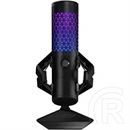 ASUS ROG Carnyx Gaming asztali mikrofon (25 mm kondenzátor, USB-A, kardioid, RGB, 192 kHz/24 bit, fekete)