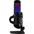 ASUS ROG Carnyx Gaming asztali mikrofon (25 mm kondenzátor, USB-A, kardioid, RGB, 192 kHz/24 bit, fekete)