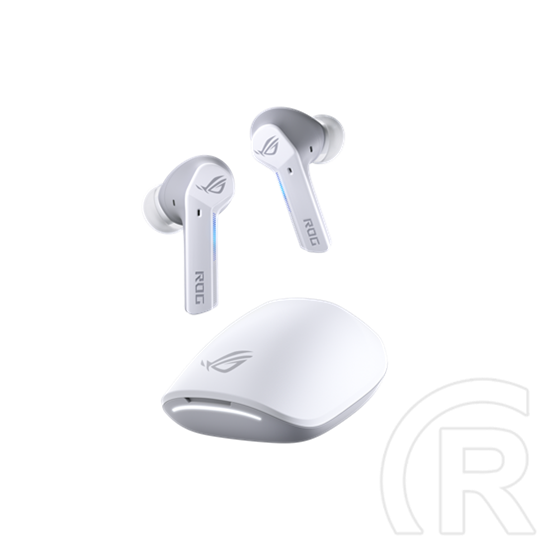 ASUS ROG Cetra True Wireless bluetooth fejhallgató sztereo (v5.0, mikrofon, aktív zajszűrő, fehér)