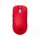 ASUS ROG Harpe II Ace cordless optikai egér (RF 2,4 GHz/Bluetooth/USB, piros)