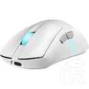 ASUS ROG Keris II Origin vezeték nélküli optikai egér (Bluetooth, RF 2,4 GHz, USB, fehér)