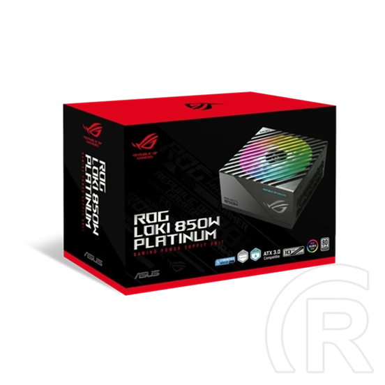 ASUS ROG Loki 850 tápegység (850 W, 80+ Platinum, ATX, fekete)