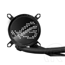 ASUS ROG RYUO III 240 vízhűtés (240 mm, 2x120 mm ventilátor, PWM, max 2200 RPM, max 36,45 dBA, ARGB, fekete)