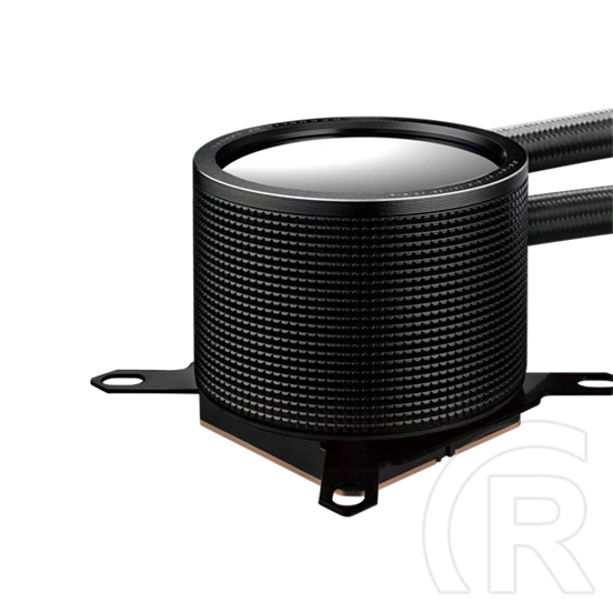 ASUS ROG RYUO III 240 vízhűtés (240 mm, 2x120 mm ventilátor, PWM, max 2200 RPM, max 36,45 dBA, ARGB, fekete)