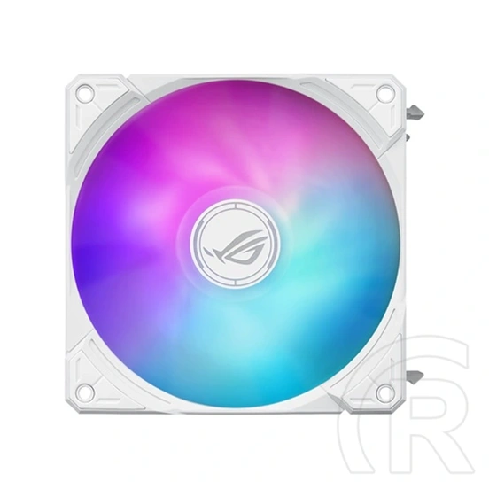 ASUS ROG RYUO IV SLC 360 ARGB vízhűtés (360 mm radiátor, 3×120 mm ventilátor, PWM, max 2650 RPM, max 39,6 dBA, fehér)