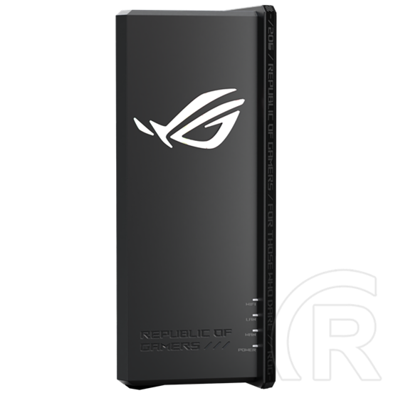 ASUS ROG Strix GS-BE18000 tri-band router (Wi-Fi 7, 18000 mbps, 2,4/5/6 GHz, 8 belső antenna, 1x2,5 Gbps WAN, 7x2,5 Gbps