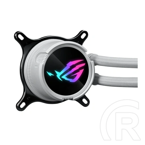 ASUS ROG Strix LC III 360 vízhűtés (3x120 mm, PWM, 800-2200 RPM, ARGB, fehér)