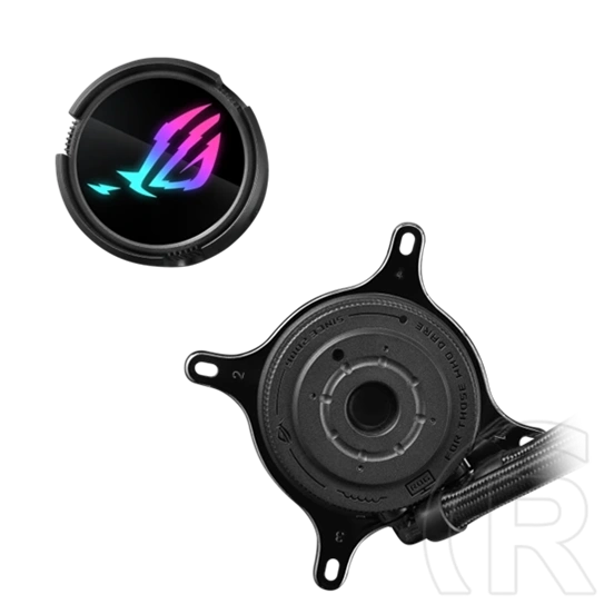 ASUS ROG Strix LC III 360 vízhűtés (3x120 mm, PWM, 800-2200 rpm, 36 dBA, fekete)