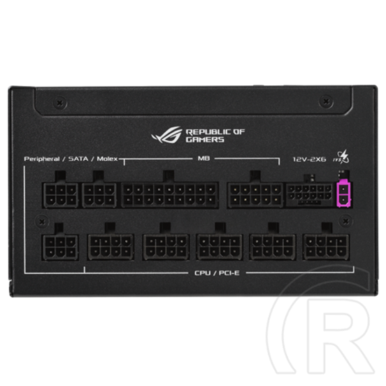 ASUS ROG Strix tápegység (850 W, 80+ Platinum, moduláris, ATX 3.1, PCIe 16-pin Gen5.1)