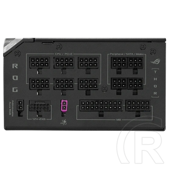 ASUS ROG Thor Platinum III 1000 tápegység (1000 W, 80+ Platinum, ATX 3.1, teljesen moduláris, fekete)