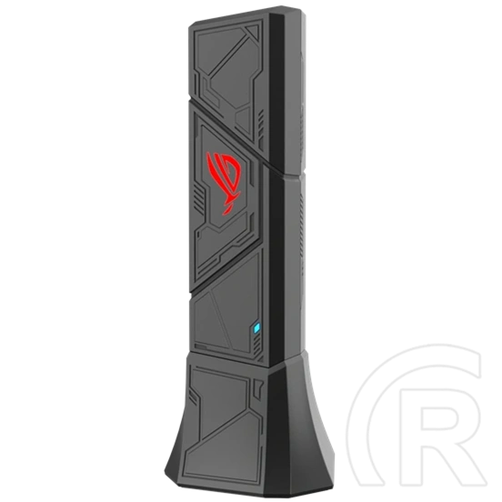 ASUS ROG USB-BE92 (WiFi 7 802.11be, tri-band, 6500 Mbps, 2,4/5/6 GHz, USB 3.0, Type-A/Type-C, fekete)