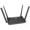 ASUS RT-AX52 Pro kisméretű router (AX3000, 2,4/5 GHz dualband, 1x WAN 1 Gbps, 3x LAN 1 Gbps, AiMesh)