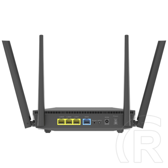 ASUS RT-AX52 Pro kisméretű router (AX3000, 2,4/5 GHz dualband, 1x WAN 1 Gbps, 3x LAN 1 Gbps, AiMesh)