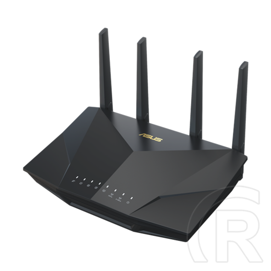 ASUS RT-AX5400 router (Wi-Fi 6, 2,4/5 GHz, 5400 Mbps, 4x LAN 1 Gbps, 1x WAN 1 Gbps, USB 3.2 Gen 1, AiMesh)