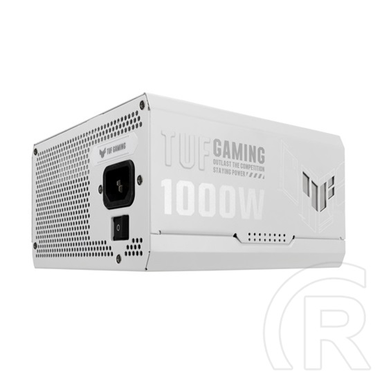 ASUS TUF Gaming 1000G tápegység (1000W, 80+ Gold, moduláris, Gen 5.1, ATX, fehér)