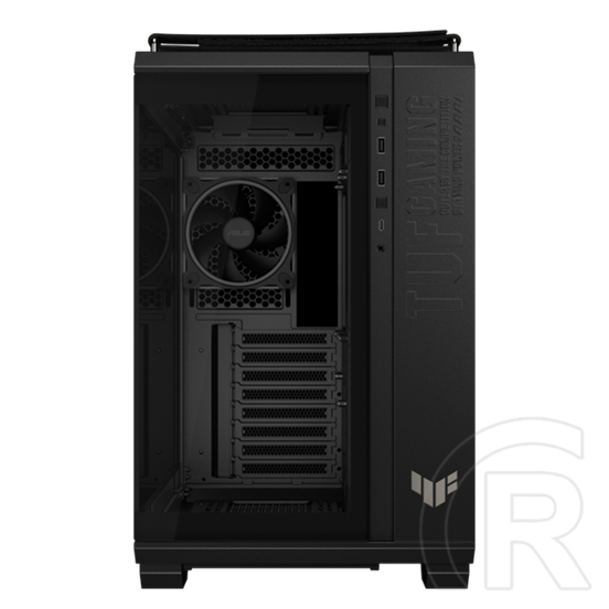 ASUS TUF Gaming GT502 ház (ATX, ARGB, üvegfalú, tápegység nélkül, fekete)