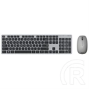 ASUS W5000 vezeték nélküli billentyűzet és egér (szürke, RF 2,4 GHz, USB-dongle, 10 m hatótáv, optikai egér 1600 DPI, HU