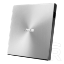ASUS ZenDrive U9M DVD-író (USB-C, ezüst, dobozos, ultravékony, hordozható, 8-szoros)