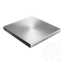 ASUS ZenDrive U9M DVD-író (USB-C, ezüst, dobozos, ultravékony, hordozható, 8-szoros)