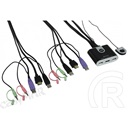 ATEN CS692 Cable KVM Switch (2 PC, USB, +kábel)