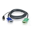 ATEN Console kábel (3m, USB)