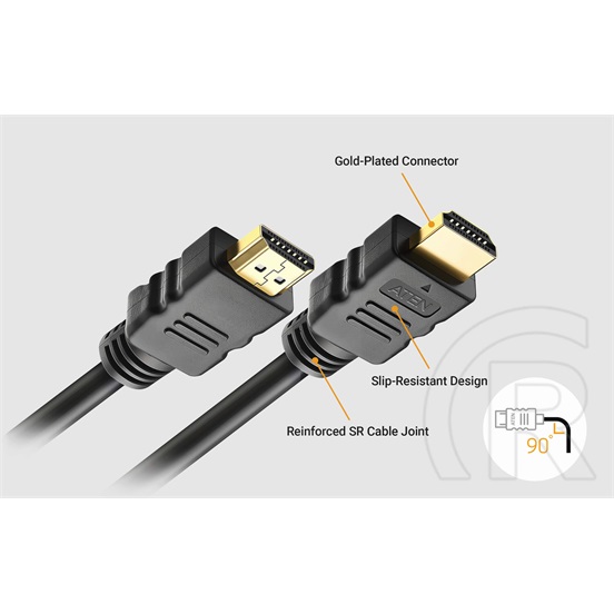 ATEN HDMI (M) - HDMI (M) kábel 2L-7D03H (3 m)