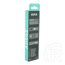AVAX AD602 CONNECT+ OTG adapter (Type-C - USB-A, fekete)