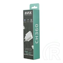 AVAX CH360 Speedy fali töltő (65W USB-C PD, 18W USB-A QC, GaN, USB-C+USB-A csatlakozó, fehér)