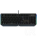 AVAX FS01 Full size vezetékes mechanikus gamer billentyűzet (magyar kiosztás, Outemu piros, RGB, USB Type-C, 1,8 m, feke