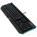 AVAX FS01 Full size vezetékes mechanikus gamer billentyűzet (magyar kiosztás, Outemu piros, RGB, USB Type-C, 1,8 m, feke