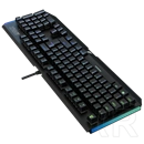 AVAX FS01 Full size vezetékes mechanikus gamer billentyűzet (magyar kiosztás, Outemu piros, RGB, USB Type-C, 1,8 m, feke