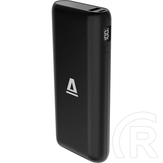 AVAX PB203 Vitality+ vésztöltő 2 USB-C + USB-A aljzat (20 000 mAh, 70W PD, QC 18W, fekete)