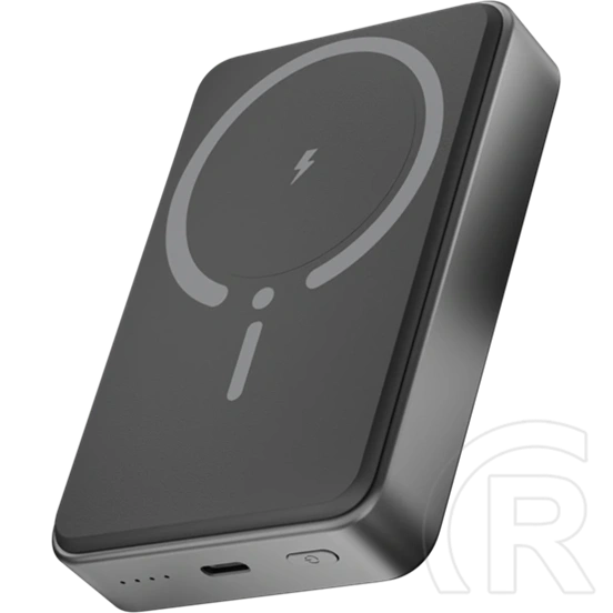 AVAX PB300 Freely vésztöltő (10 000 mAh, 15W mágneses vezeték nélküli, 20W USB-C PD, mellékelt USB-C kábel, fekete)