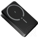 AVAX PB300 Freely vésztöltő (10 000 mAh, 15W mágneses vezeték nélküli, 20W USB-C PD, mellékelt USB-C kábel, fekete)
