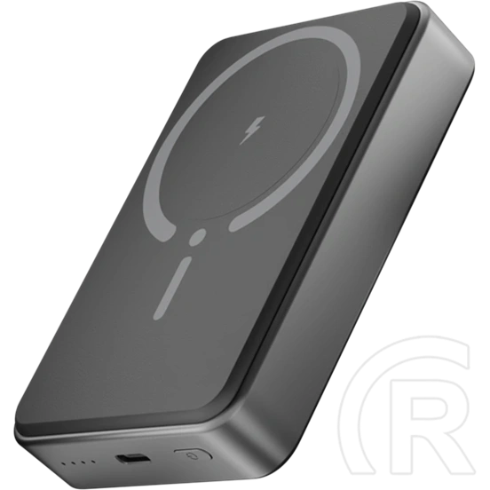 AVAX PB300 Freely vésztöltő (10 000 mAh, 15W mágneses vezeték nélküli, 20W USB-C PD, mellékelt USB-C kábel, fekete)