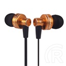 AWEI ES900i mikrofonos fülhallgató (arany)