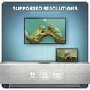 AXAGON HMC-7HX2 USB-C 5Gbps Dual 4K Display 7in1 Hub Alu