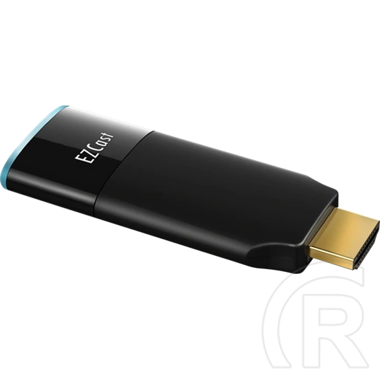 Acer AOPEN EZCast 2 vezeték nélküli képernyőtükröző vevő (802.11ac Wi-Fi, dual-band 2,4/5 GHz, 4K@30fps, HDMI 1.4)