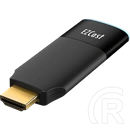 Acer AOPEN EZCast 2 vezeték nélküli képernyőtükröző vevő (802.11ac Wi-Fi, dual-band 2,4/5 GHz, 4K@30fps, HDMI 1.4)