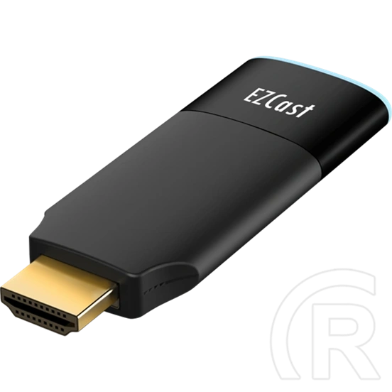 Acer AOPEN EZCast 2 vezeték nélküli képernyőtükröző vevő (802.11ac Wi-Fi, dual-band 2,4/5 GHz, 4K@30fps, HDMI 1.4)