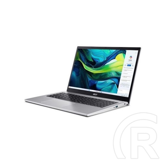 Acer Aspire AG15-42P-R323 notebook (15,6", Ryzen 5 5625U, 16GB RAM, 512GB SSD, ezüst)