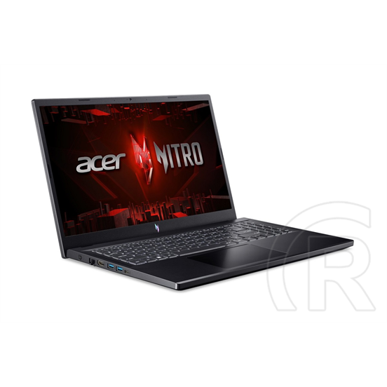 Acer Nitro 5 ANV15-41-R2EN (15,6", AMD Ryzen 7 7735HS, 32 GB RAM, 1 TB SSD, RTX 4060 8GB, obszidán fekete)