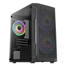 AeroCool Trinity Mini Mesh mATX (mini torony, mATX, fekete)