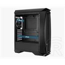 Aerocool Aero One Frost ARGB (ATX, ablakos, fekete)