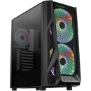 Aerocool AirHawk Duo RGB ARGB (ATX, ablakos, fekete)