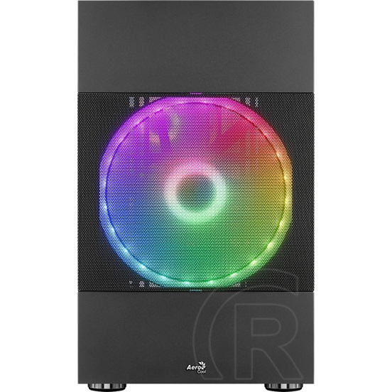 Aerocool Atomic V1 (mATX, ablakos, fekete)