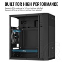 Aerocool CS-104 (mATX, fekete)