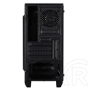 Aerocool Cylon Mini TG RGB (mATX, ablakos, fekete)