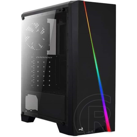 Aerocool Cylon RGB (ATX, ablakos, fekete)